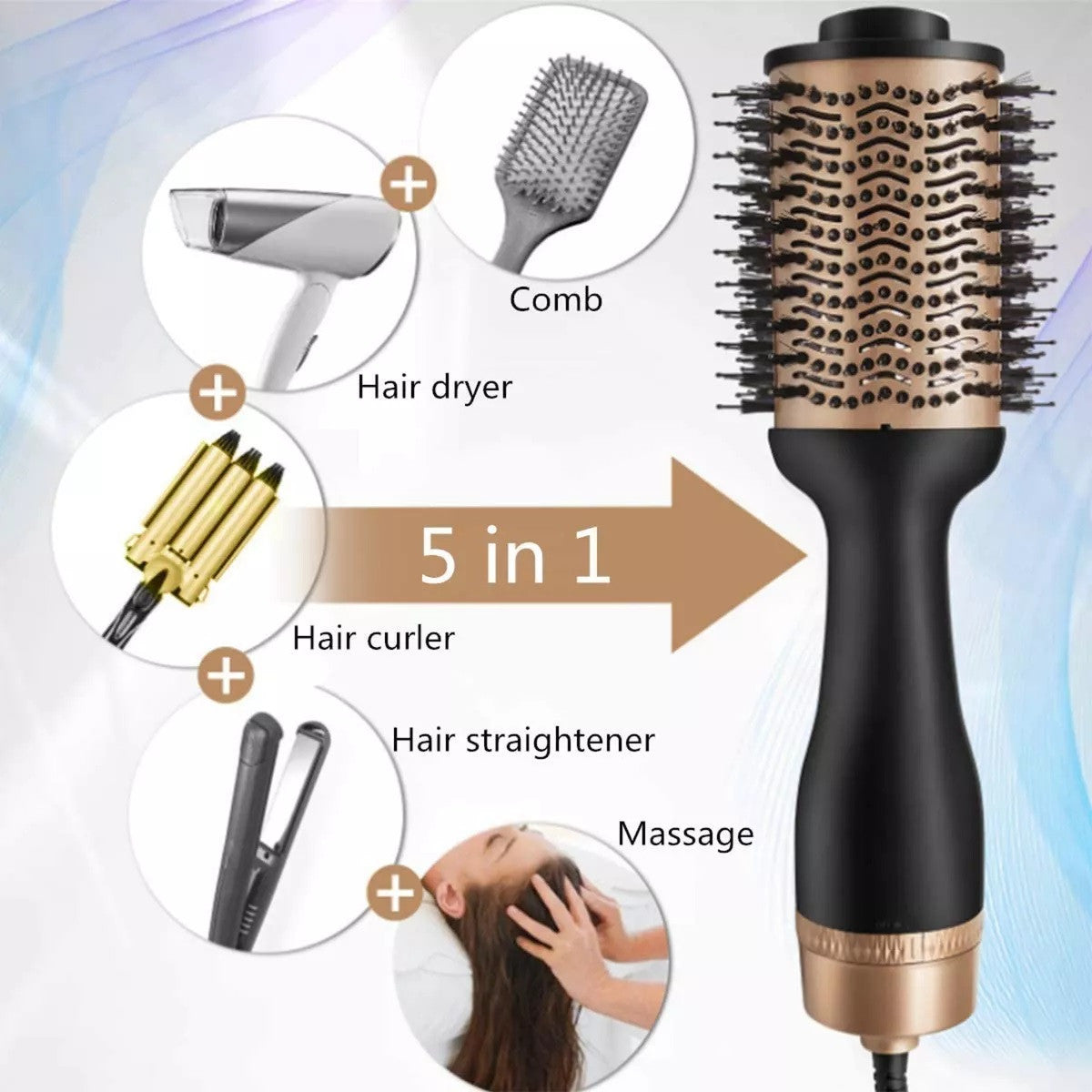 Cepillo Secador, Voluminizador Keratina