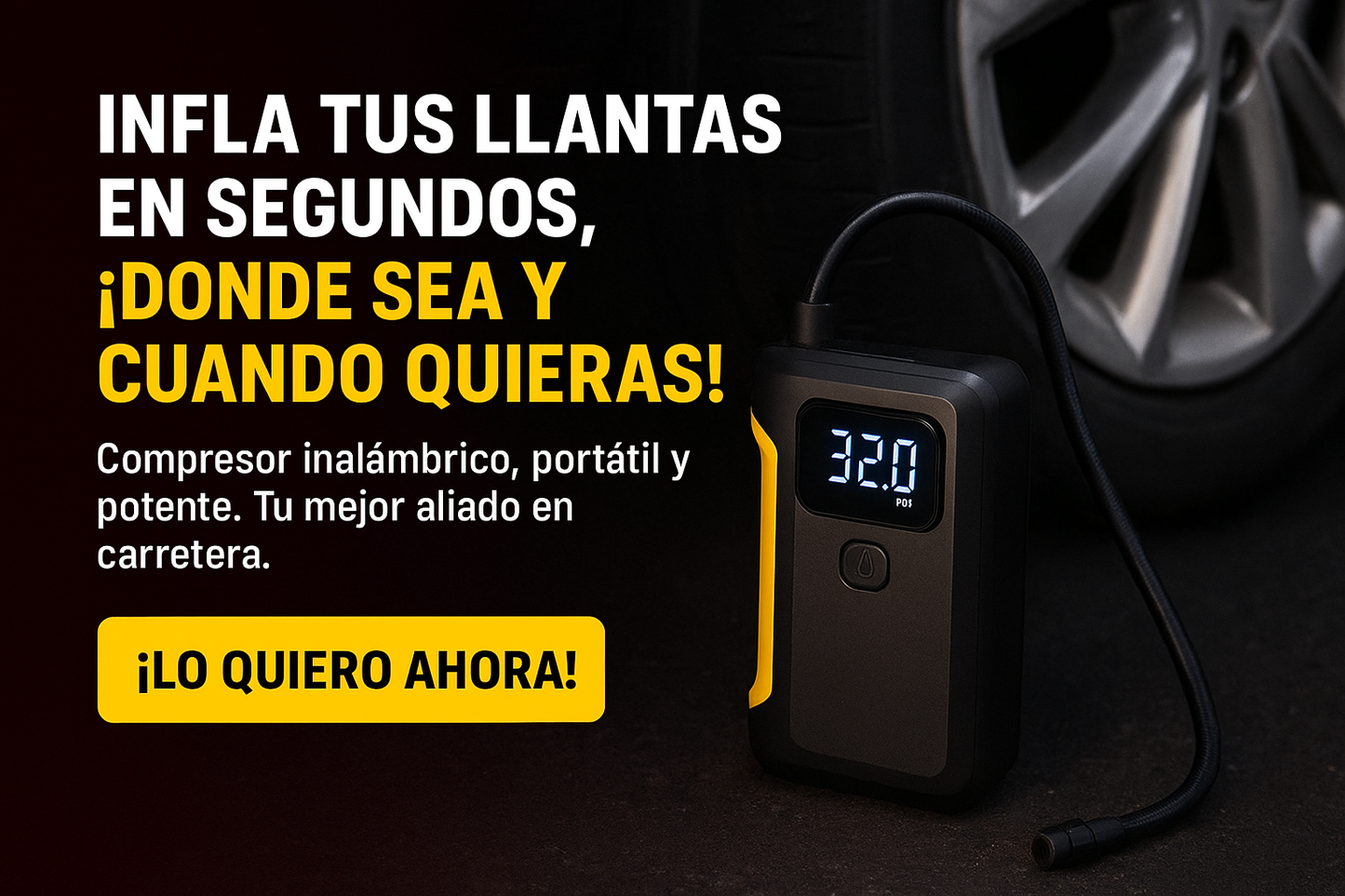 Compresor De Aire Portatil