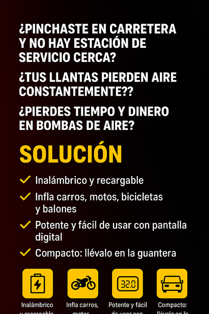 Compresor De Aire Portatil