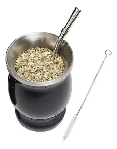 PROMO VASO MATE + BOMBILLA + CEPILLO